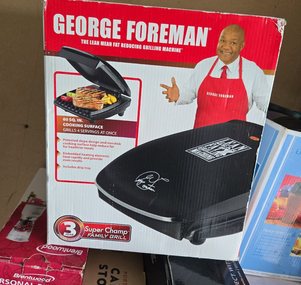 George Foreman Black Grill
